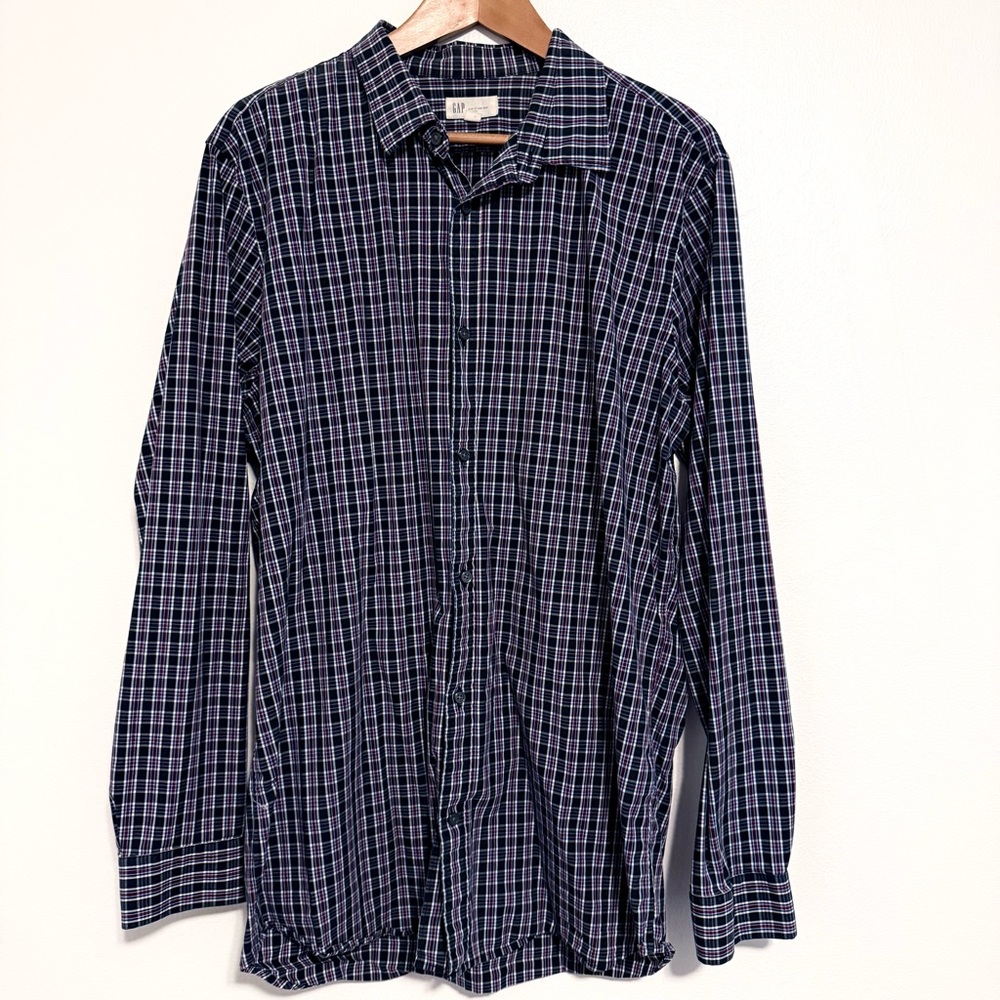 GAP Men’s Dress Shirt Size XL Tall